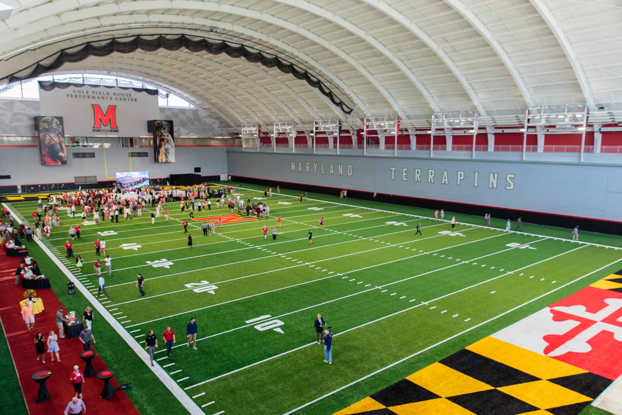 UMD Unveils Cole Field House s Newly Renovated Practice Fields The 