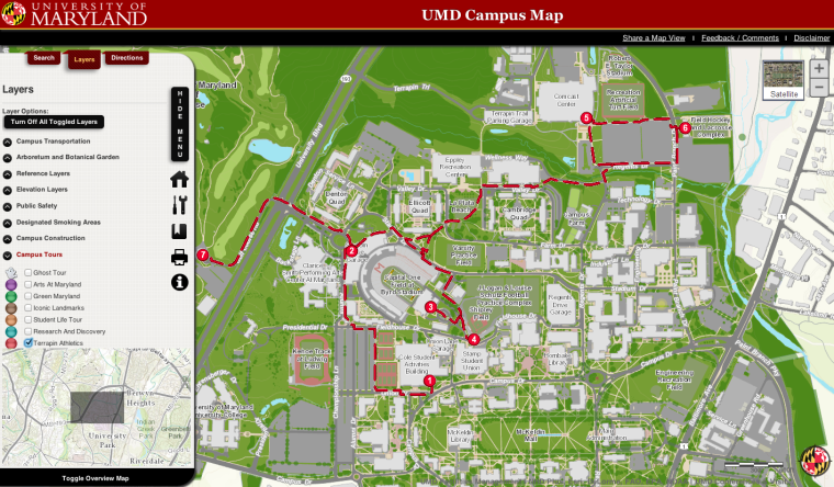 umd virtual campus tour