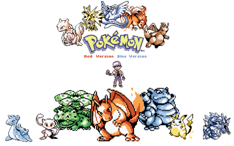 Pokémon red and blue announcements