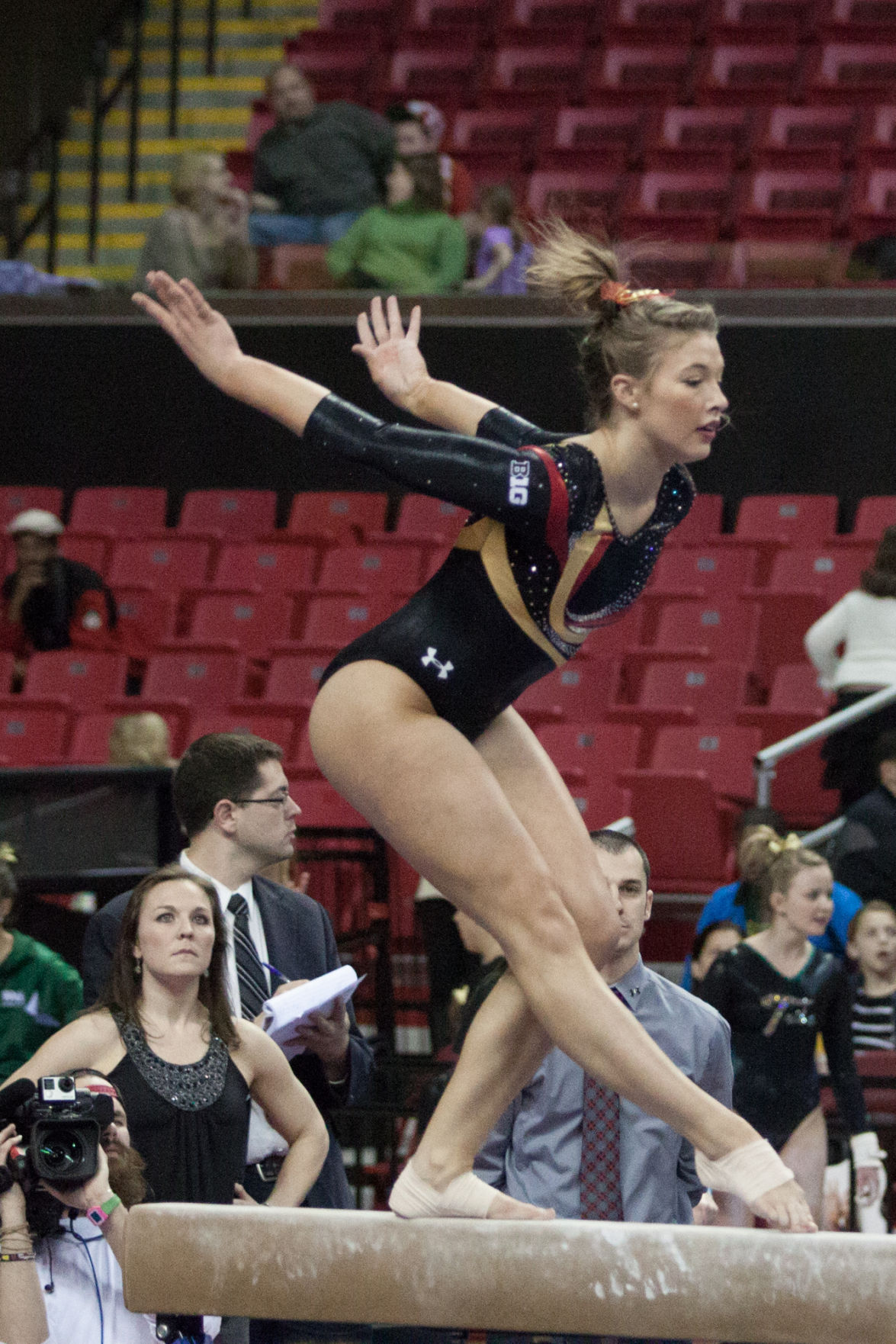 Utah will open the NCAA Gymnastics Championships on balance beam. That poses  some challenges.