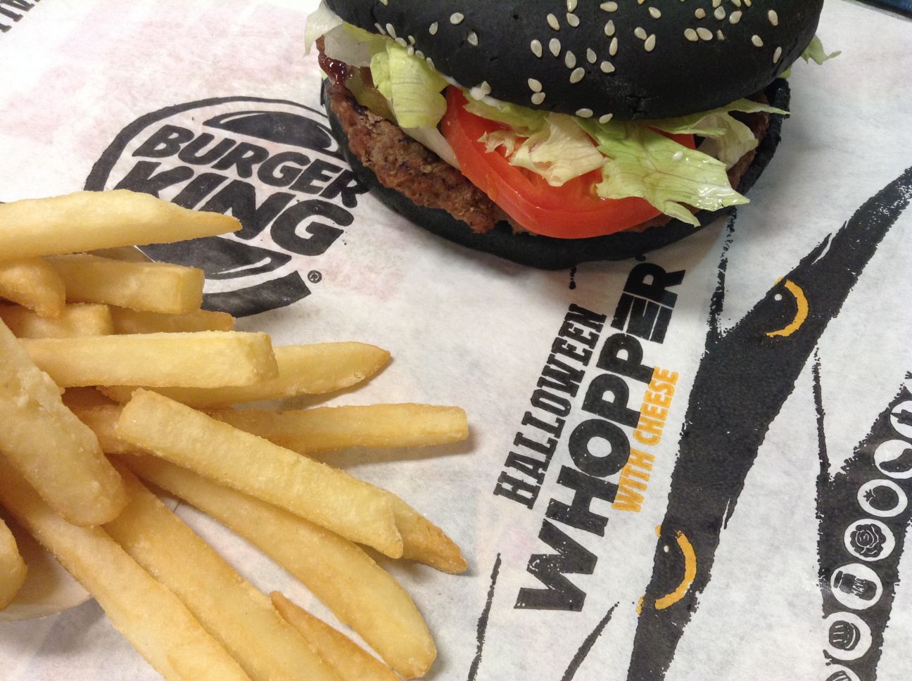 Trying to conquer Burger King's Halloween Whopper - The Diamondback