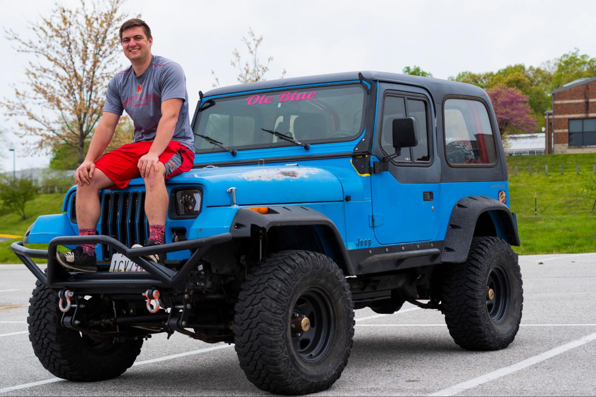 One of a kind: UMD students show off their customized Jeep Wranglers