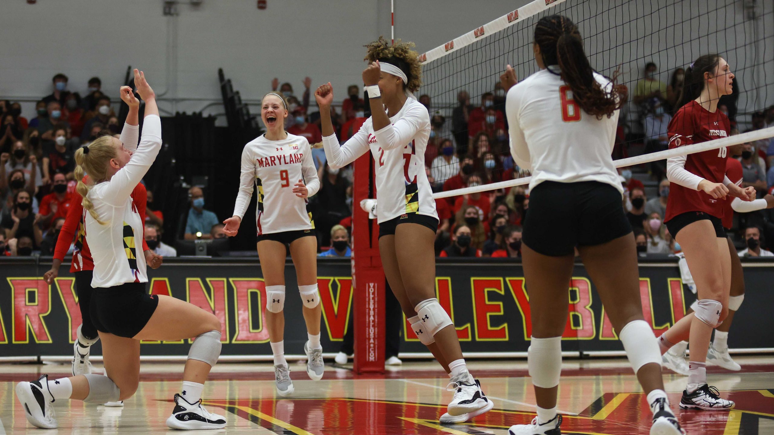 Maryland volleyball upsets No. 2 Wisconsin, 3-2, biggest win in program  history