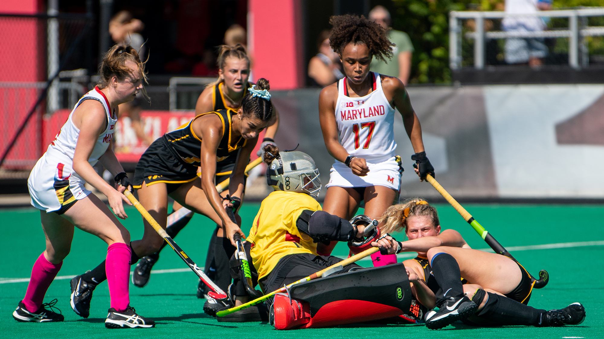 Noelle Frost went from goalie to assistant coach for Maryland