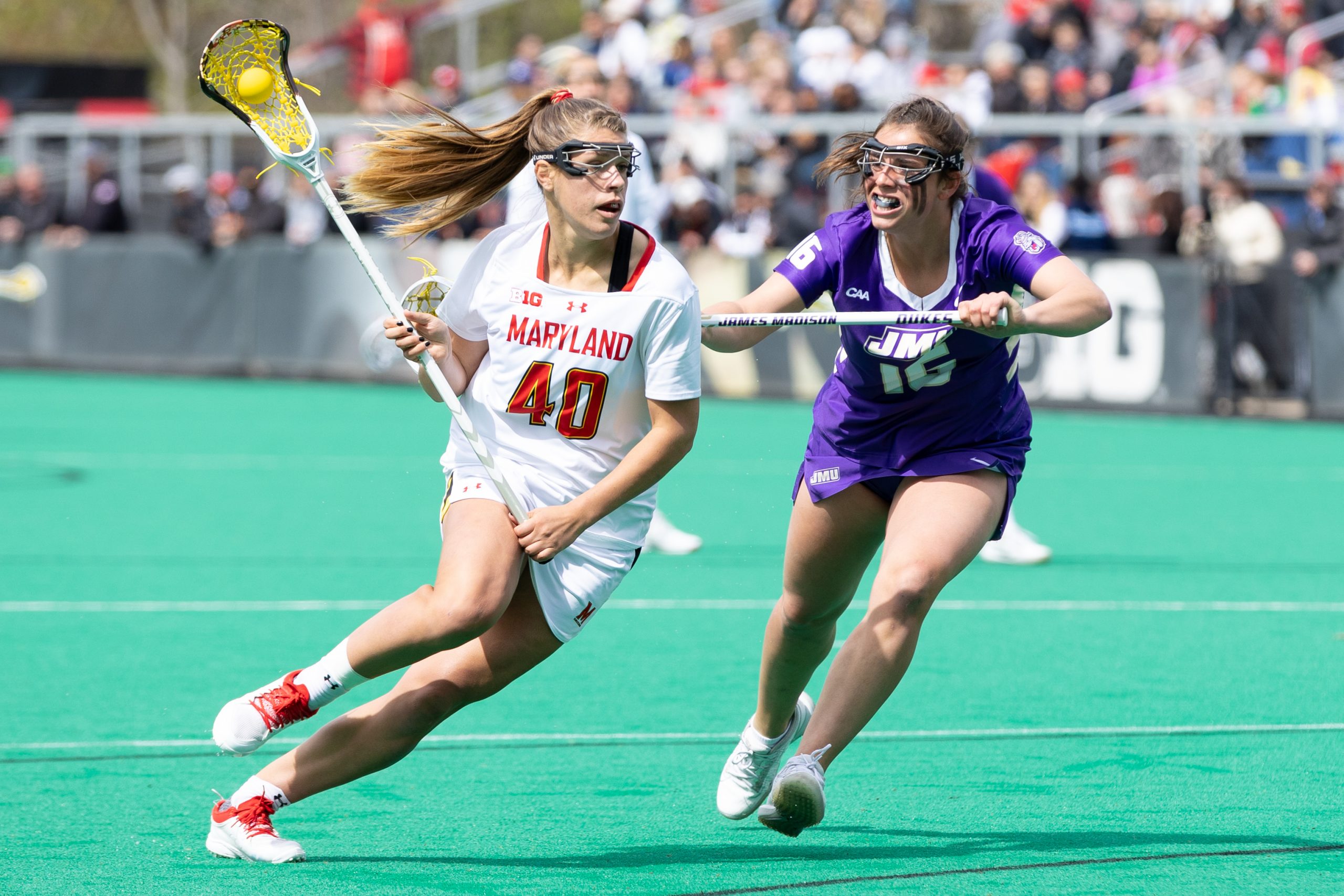 no-3-maryland-women-s-lacrosse-takes-first-loss-to-no-15-james