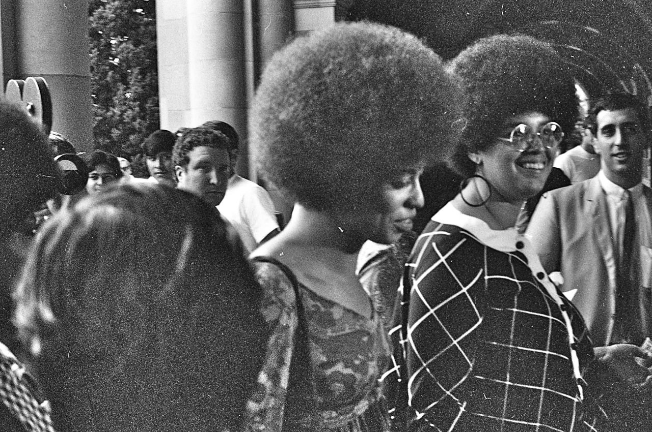 1960s afro hairstyles