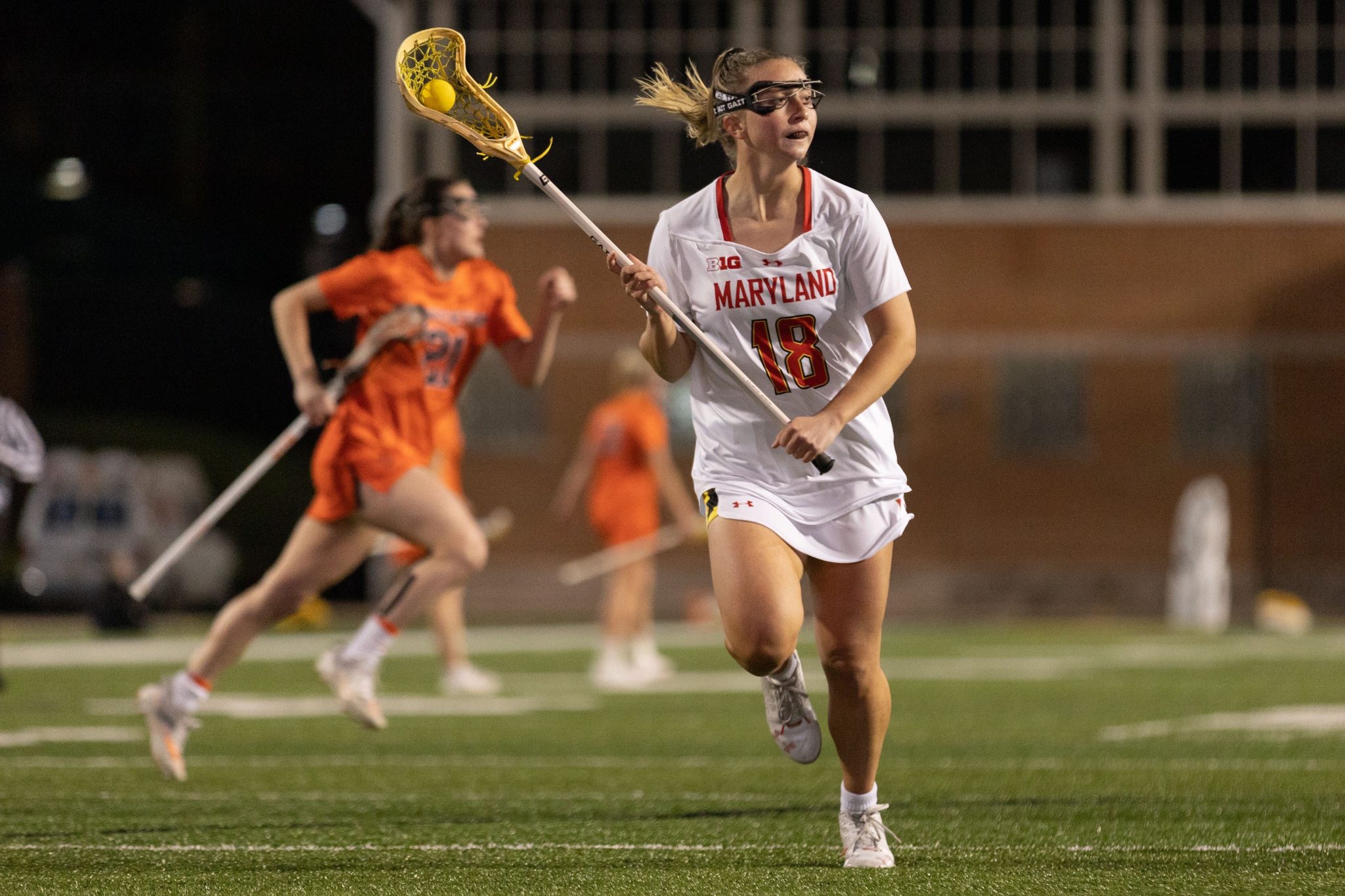 No. 10 Maryland women's lacrosse outlasts Johns Hopkins in narrow 13-12  victory