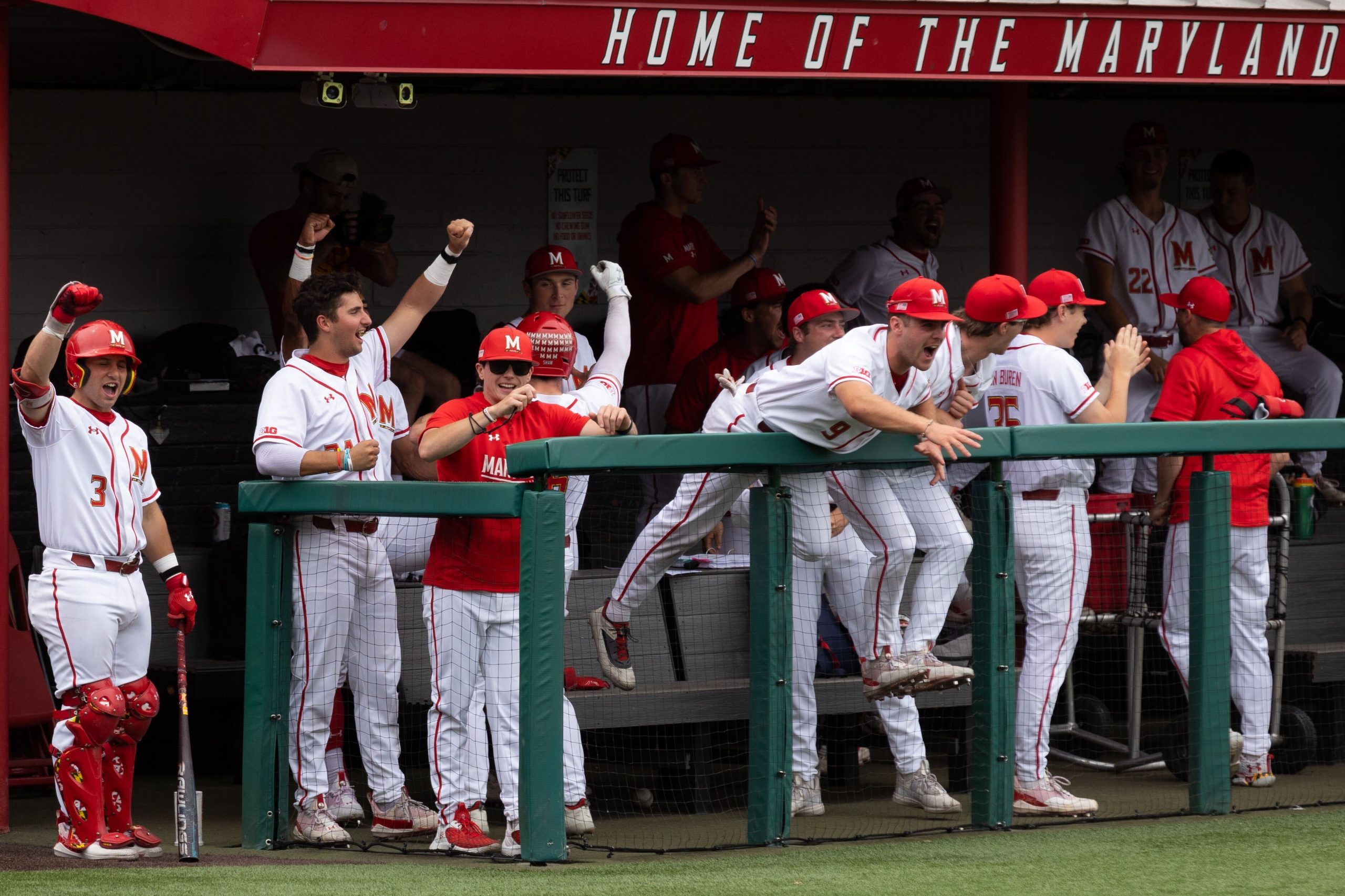 Champs: Maryland baseball beats Iowa, 4-0, to win program’s first Large Ten event crown