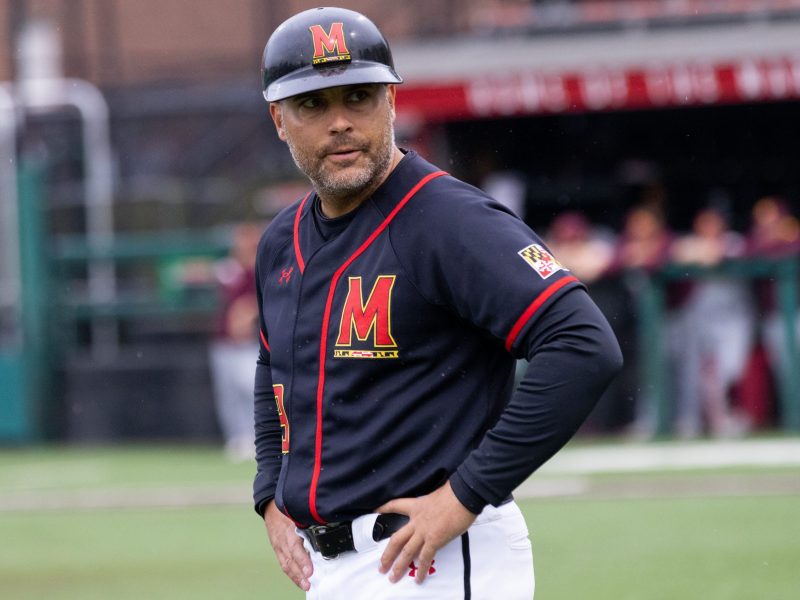 Maryland baseball coach Rob Vaughn rebukes recent midweek
