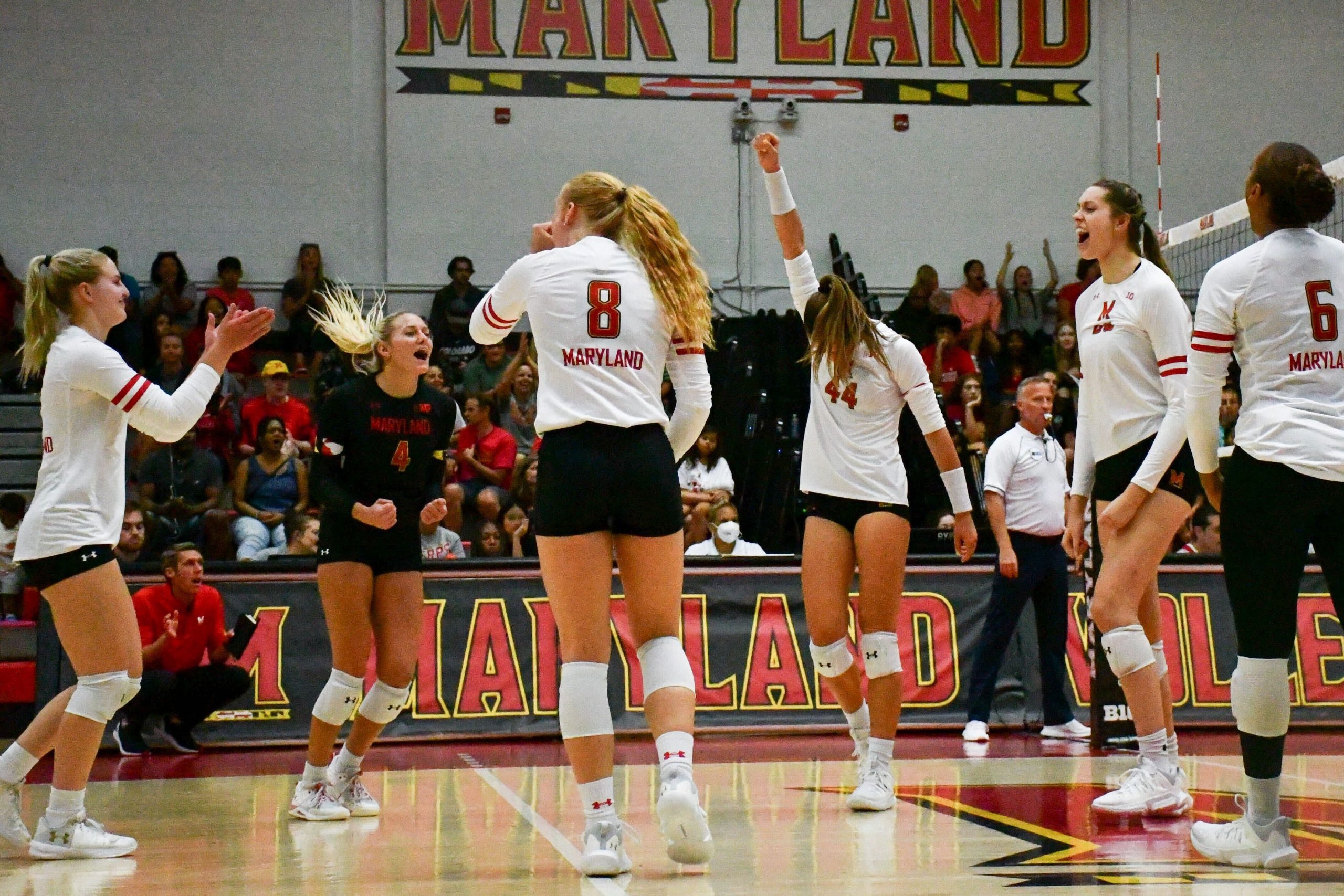 Maryland volleyball continues offensive dominance, sweeps Princeton in