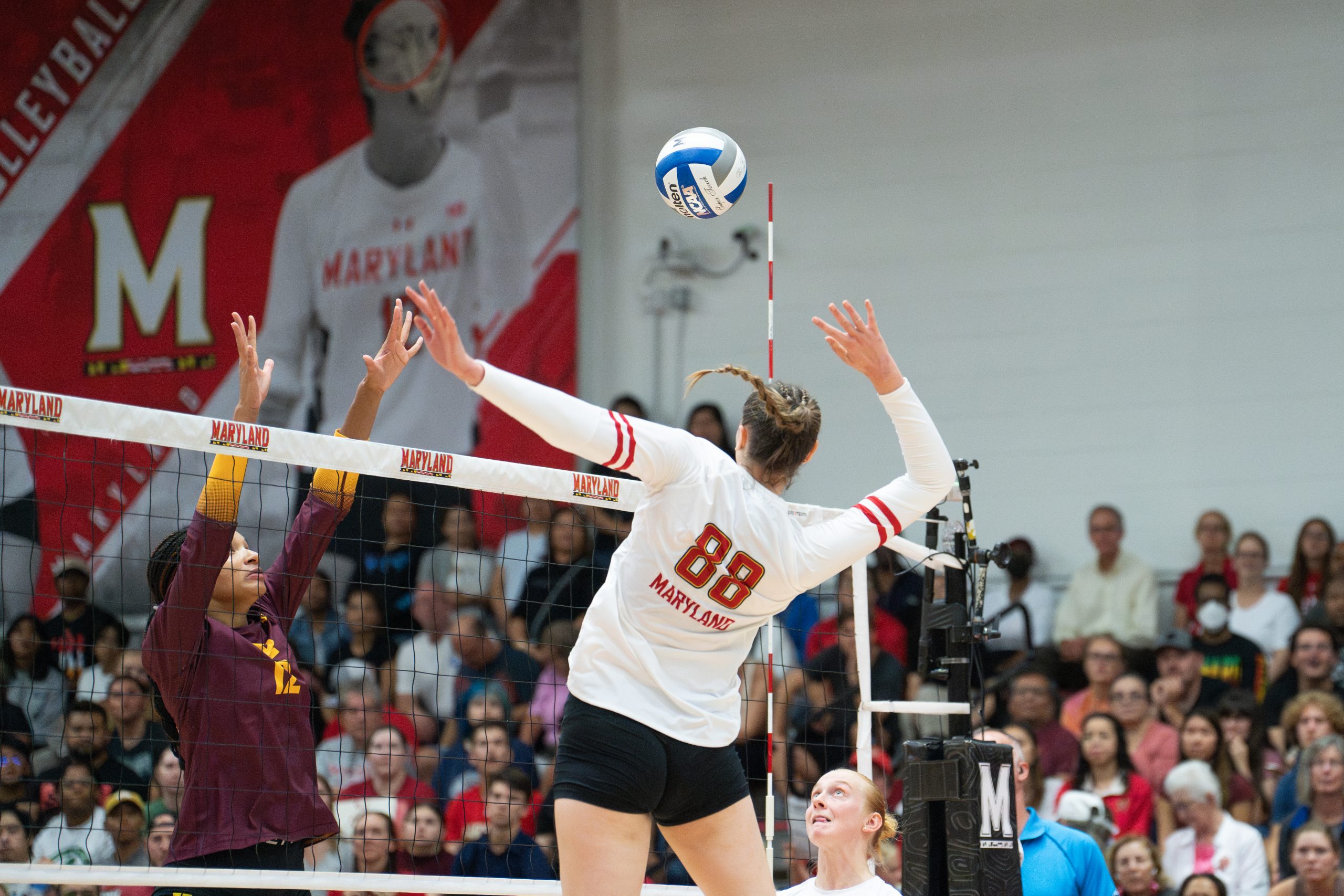 Maryland volleyball’s erratic attack has soured its bestever start to