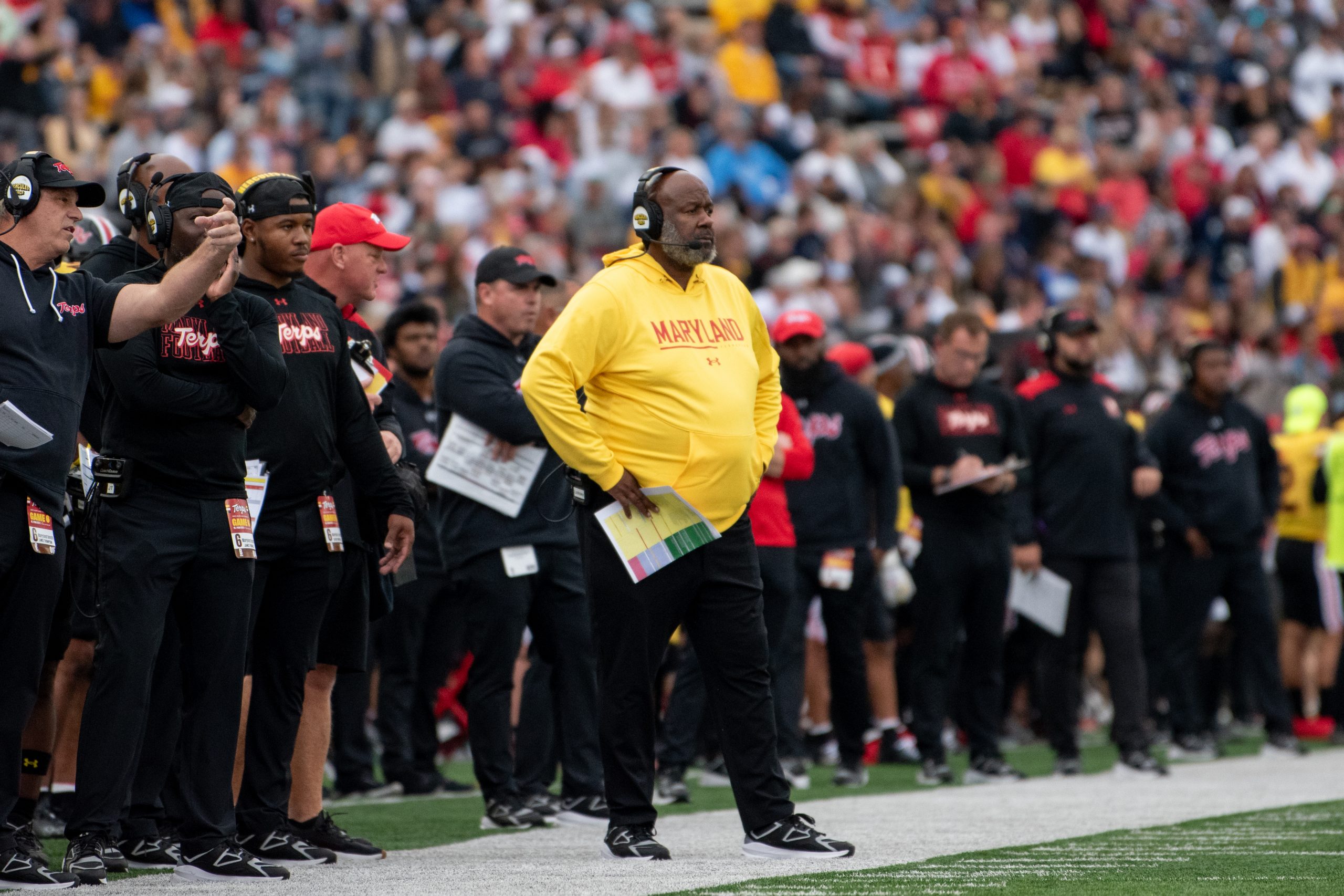 Maryland football’s loss to Oregon continued its gap against Big Ten elites