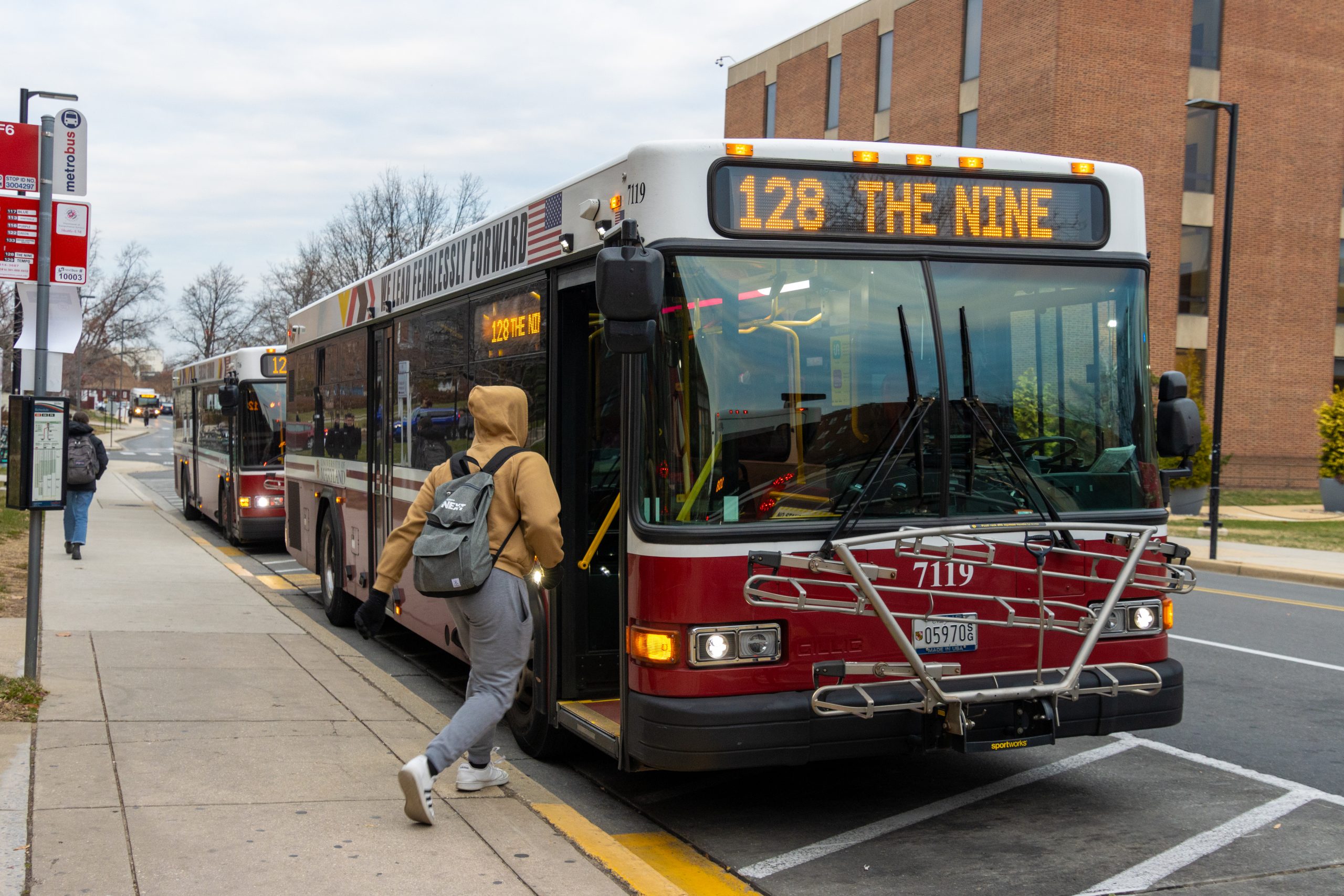 UMD shuttle bus fee increased by about 16% this year