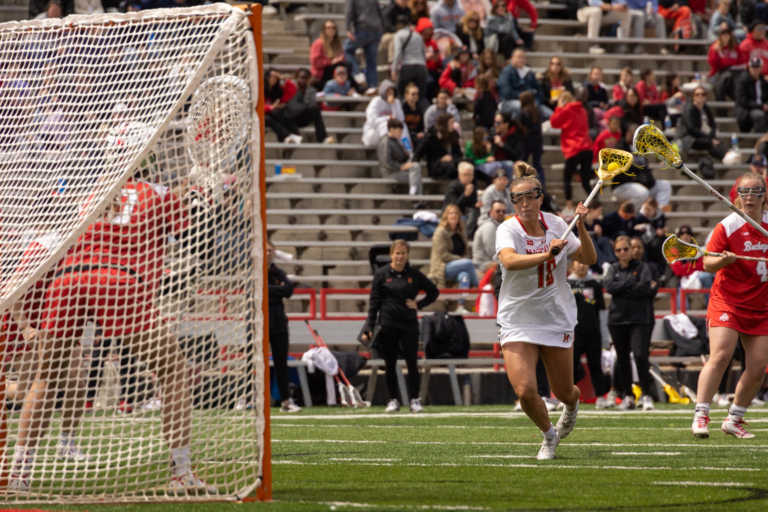 Maryland women’s lacrosse is flexible in its free position strategy