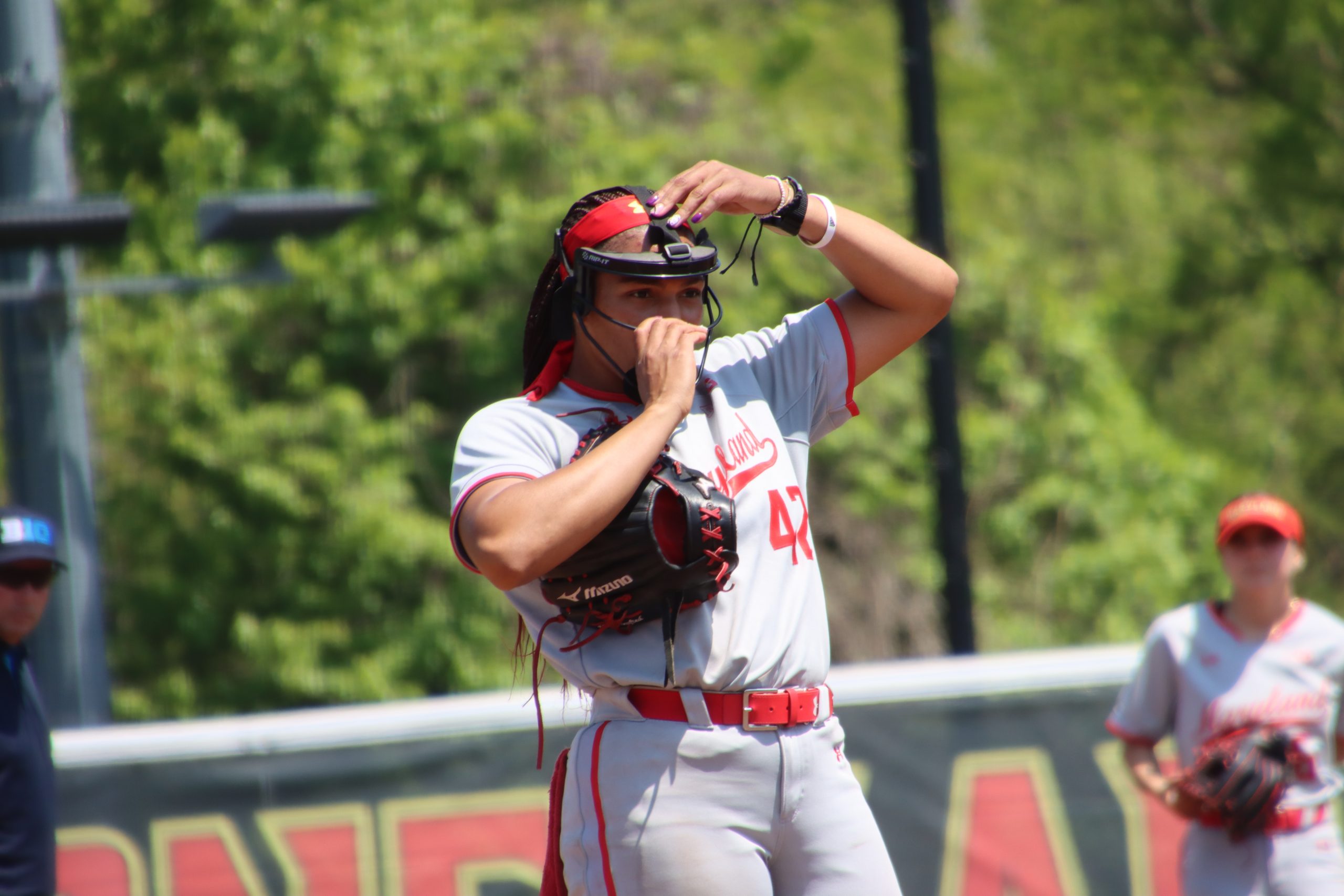 Courtney Wyche could’ve left Maryland softball. She left her mark in ...