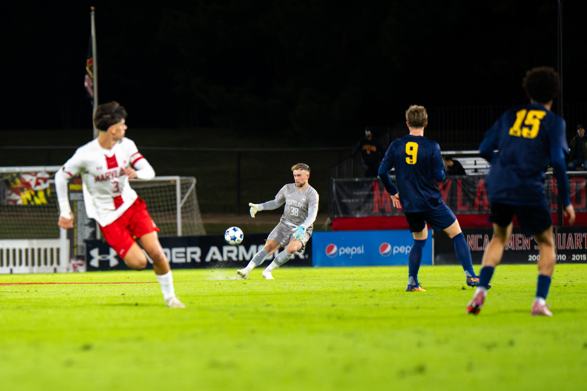 Maryland men’s soccer’s defense takes a step up on home turf