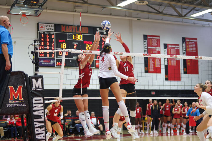 Maryland volleyball’s losing streak hits 10 after straight-set loss to No. 19 Minnesota