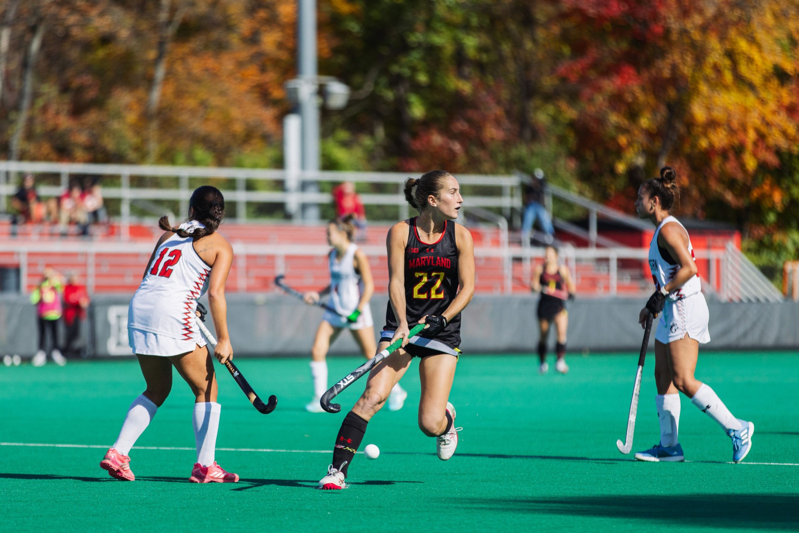 No. 11 Maryland field hockey heads into the postseason with 4-0 win over Northeastern