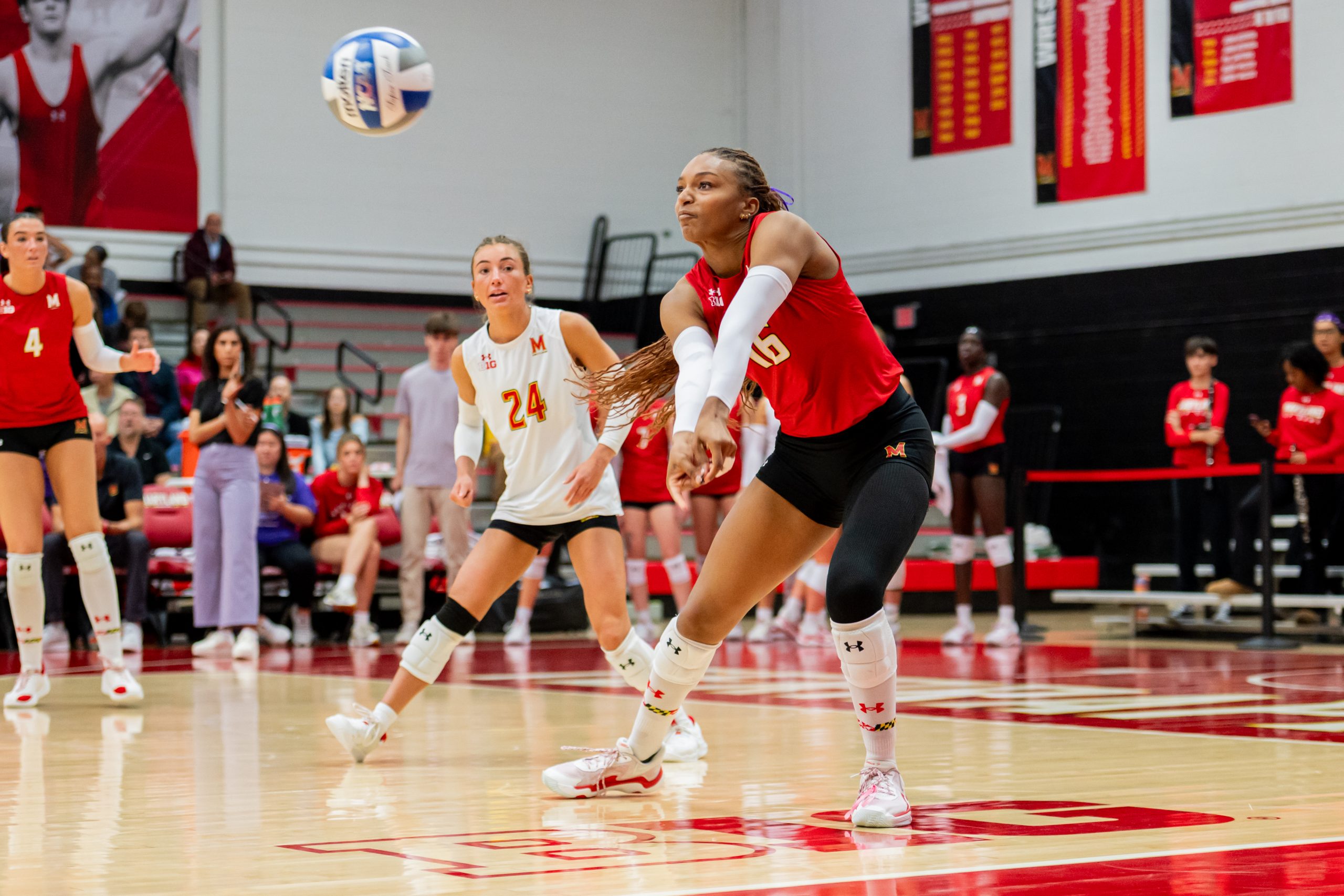Maryland volleyball’s offense collapses in home losses to Ohio State, Michigan