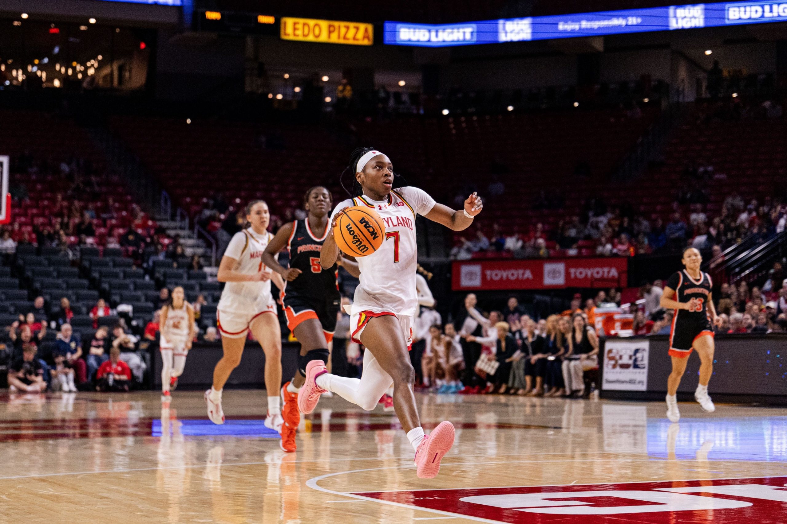 Maryland women’s basketball’s new starting lineup defeats Princeton, 84-68