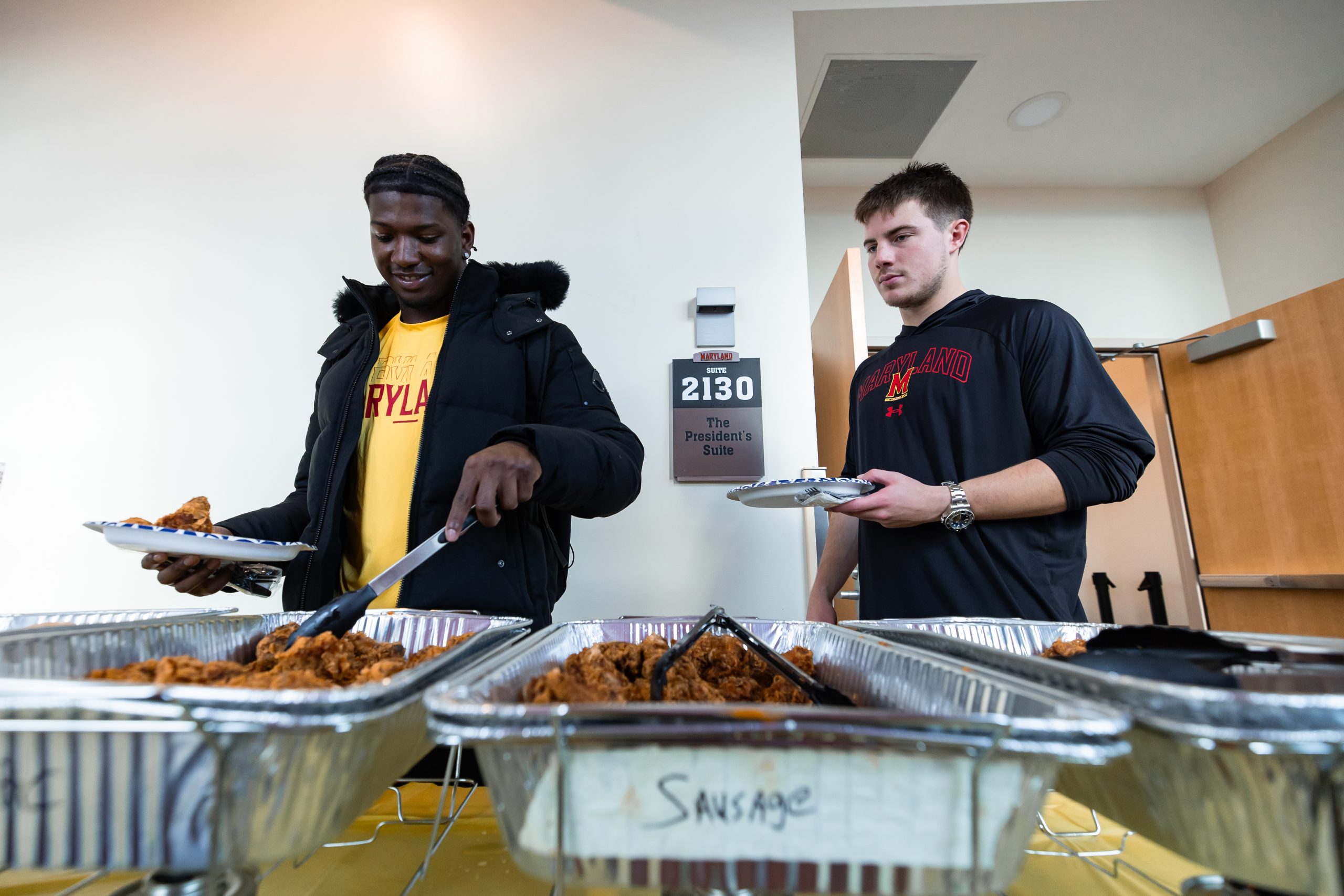 How Maryland football’s Thanksgiving turned into a team-wide gathering this year
